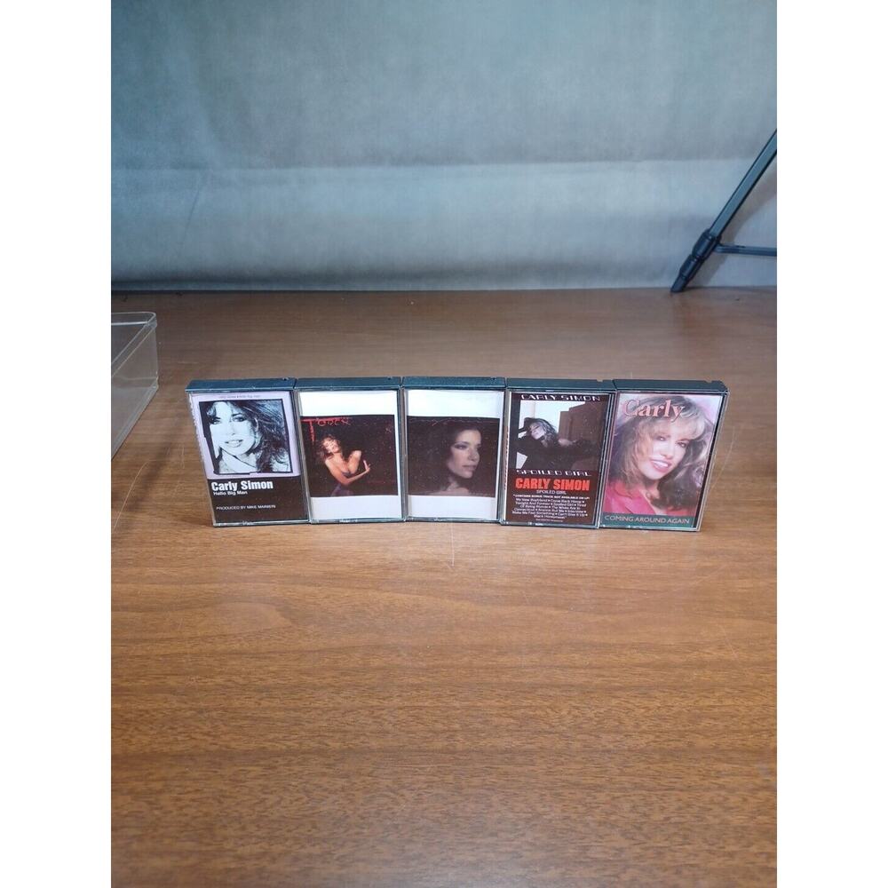 Carly Simon Spoiled Girl Cassette Tape Lot Of 5 CBS Excellent Condition